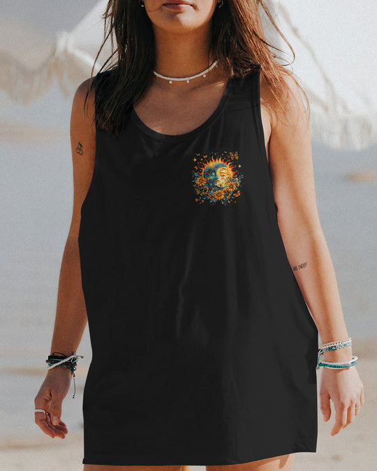 Emerald Blossoms - Story About the Sun and the Moon All Over Print Shirt For Hippies