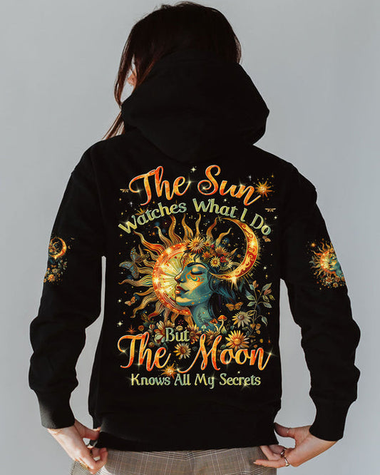 Emerald Blossoms - "The Sun and The Moon" All Over Print shirt For Hippies