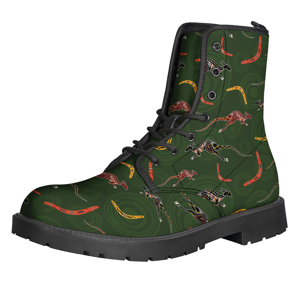 Bohemian Bliss: Hand-Painted Leather Boots for Modern Hippies - 1