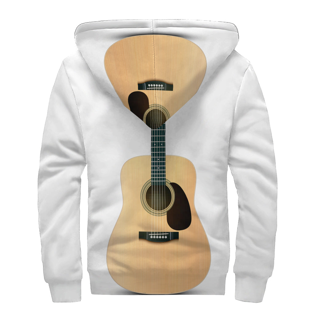 Acoustic Groove Sherpa Lined Zip Up Hoodie for the Free-spirited Hippie - 2