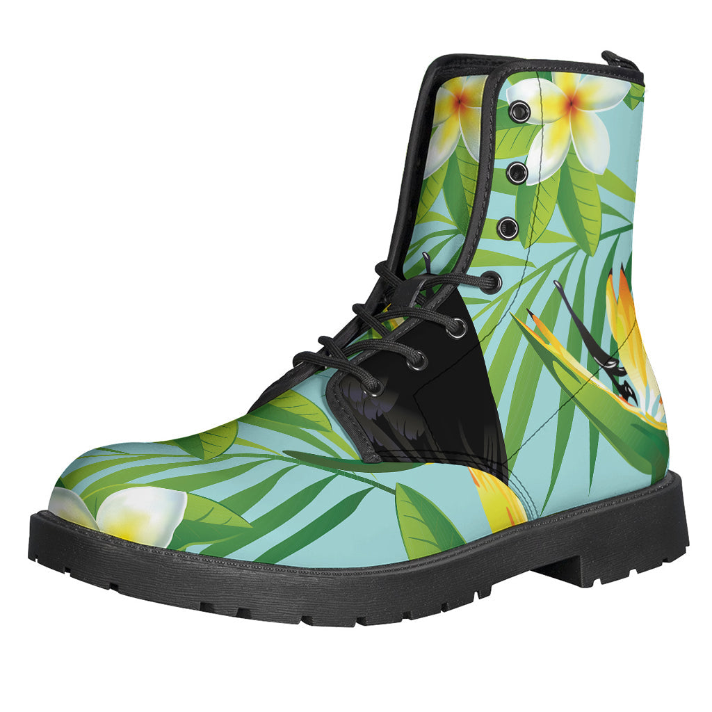 Aloha Keel-Billed Toucan Leather Boots: A Hippie's Dream! - 1