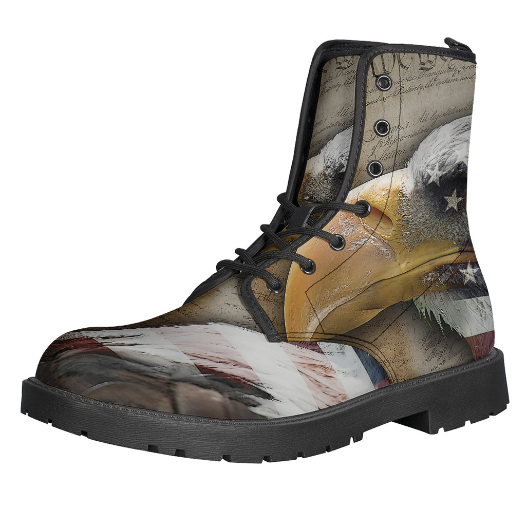 American Land of Liberty Leather Boots for Free-Spirited Hippies - 1