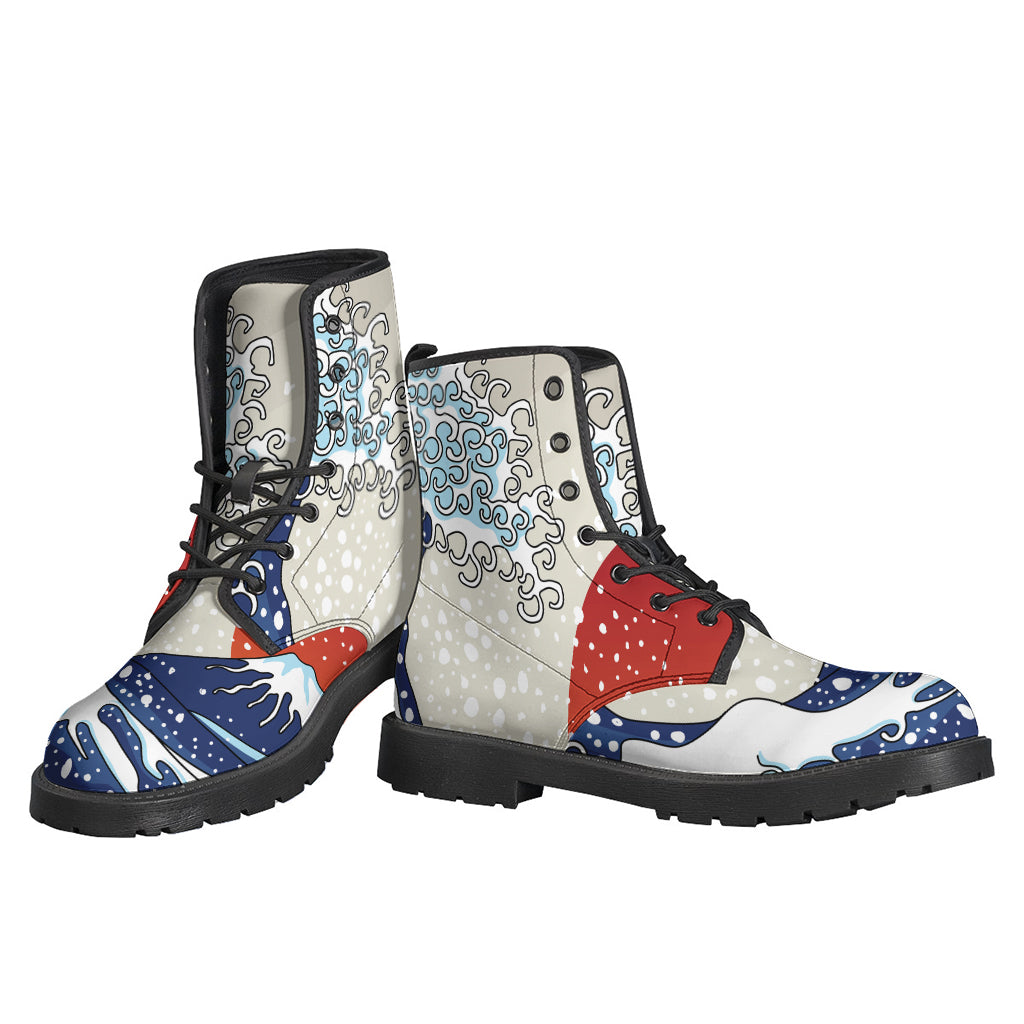 Wave Rider Leather Boots: Embracing the Hippie Style with Lightweight Comfort - 3