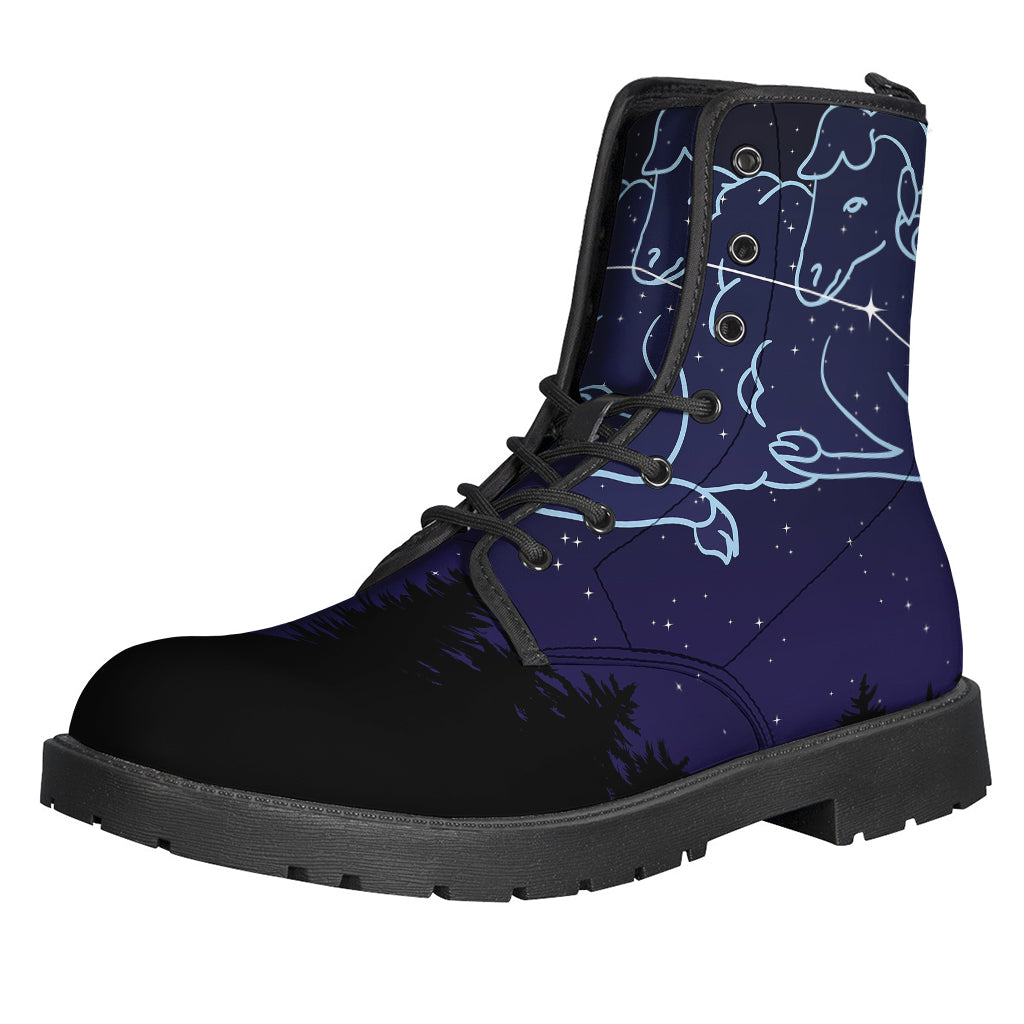 Astral Adventure Leather Boots: Embrace Your Inner Hippie Style - 1