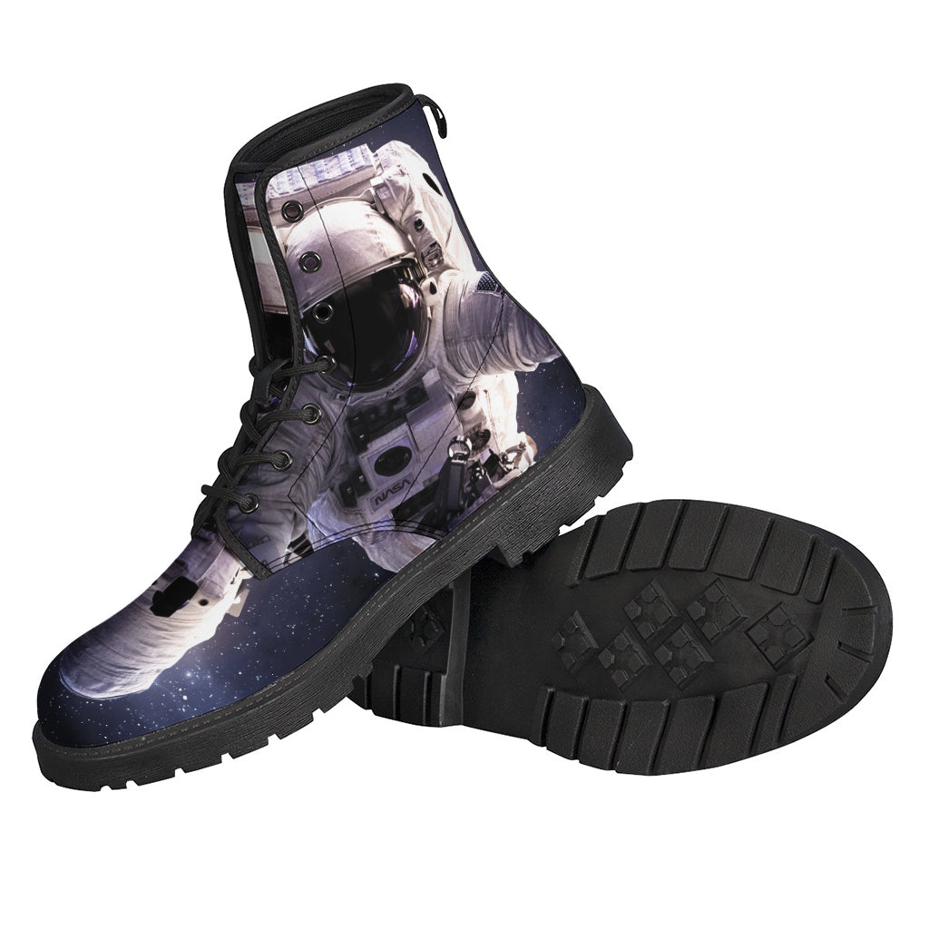 Groovy Galactic Leather Boots for Hippies Who Love Outer Space - 2