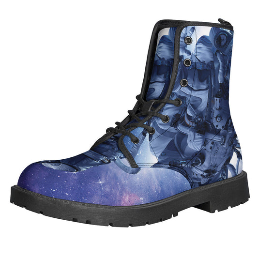 Space Mission Hippie Leather Boots for Out-of-this-World Style - 1