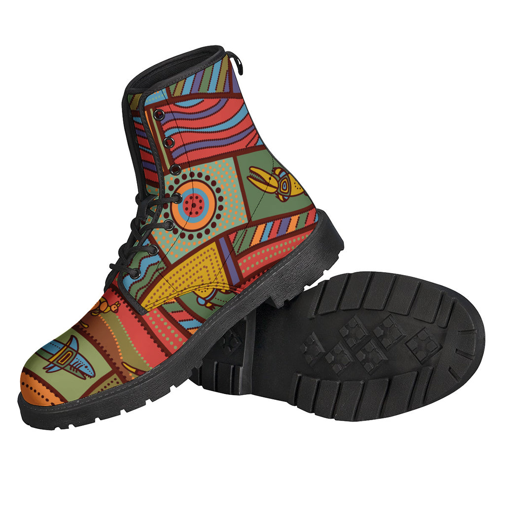 Step Out in Style with Bohemian Leather Lightweight Boots for Hippies - 2