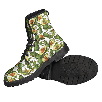 Avocado Dreamin' Leather Lightweight Boots for the Free-Spirited Hippie Soul - 2