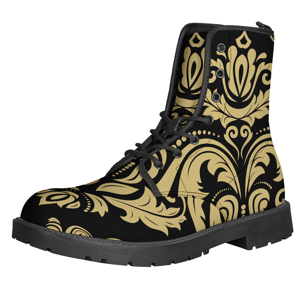 Groovy Vibes Leather Lightweight Boots for the Free-Spirited Hippie - 1