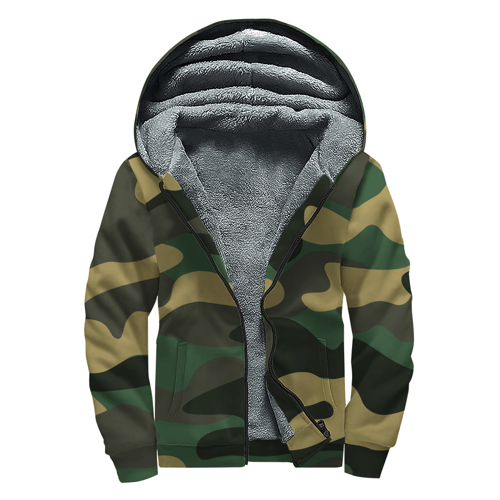 Earthly Wanderer Sherpa Lined Hoodie - 1