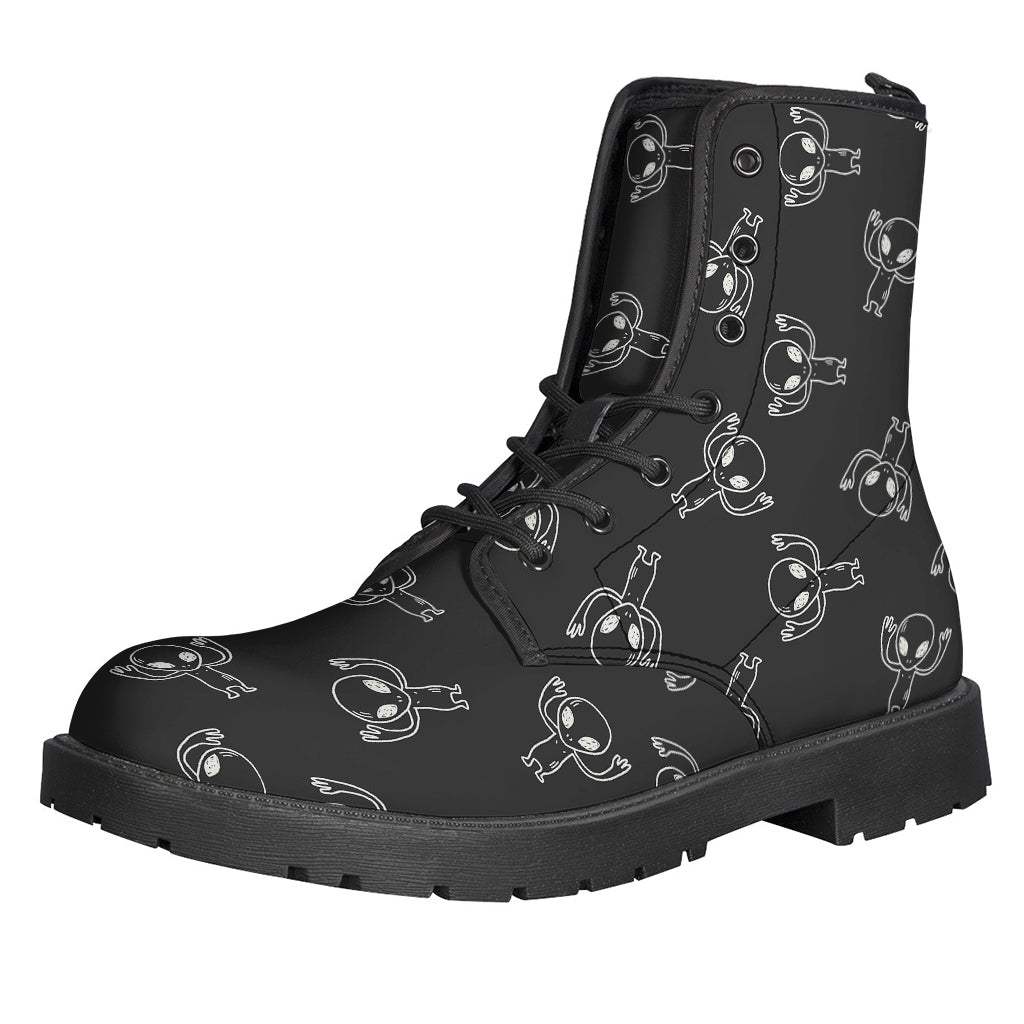 Groovy Galactic Leather Boots for Peace-Loving Hippies - 1