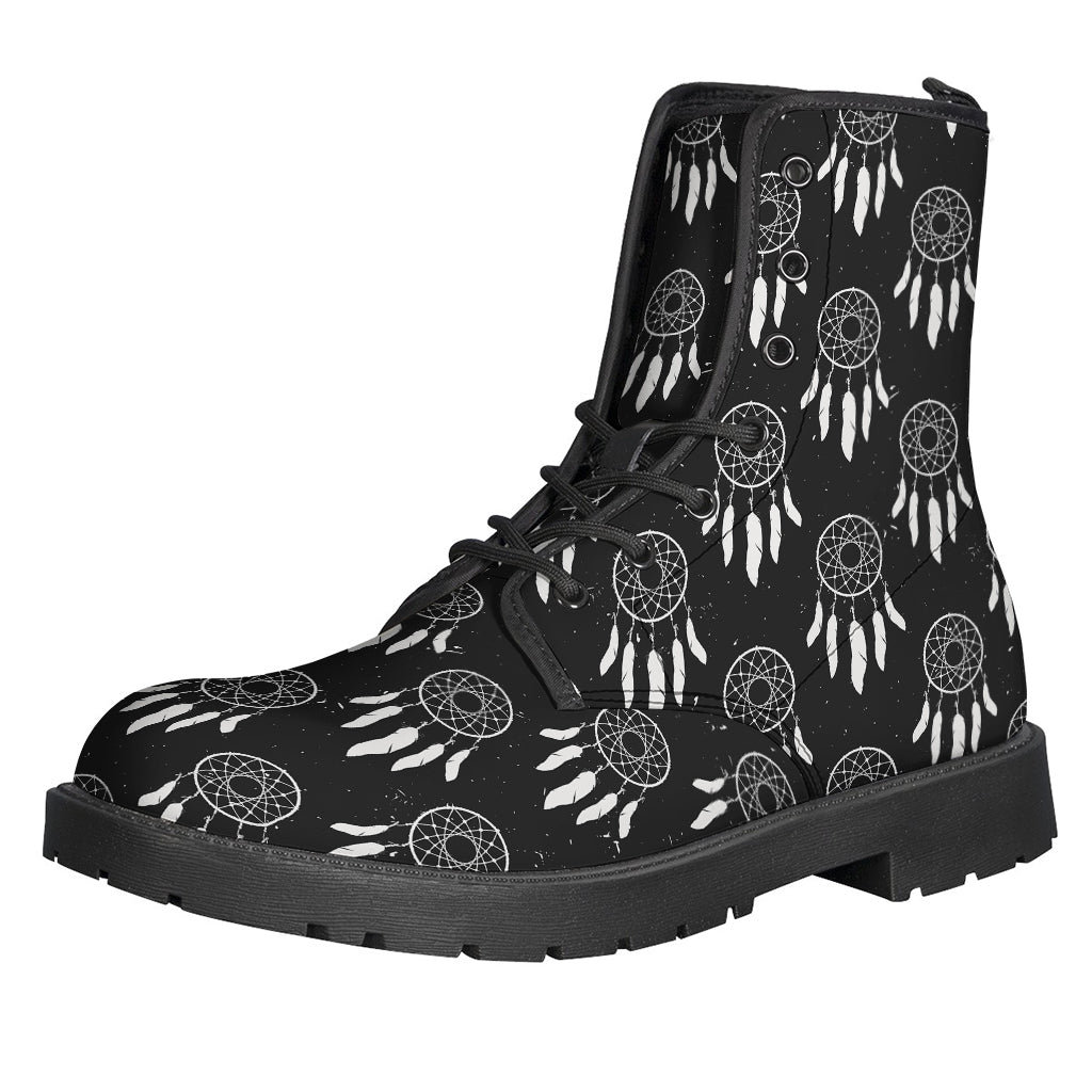 Dreamy Dream Catcher Leather Lightweight Boots for Stylish Hippies - 1