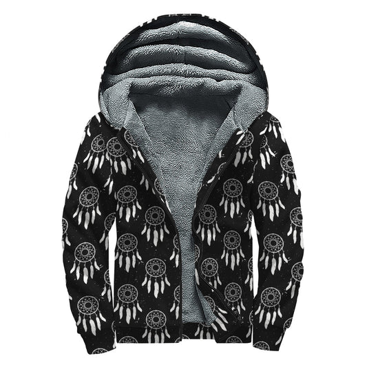 Bohemian Dreamer Sherpa Lined Zip Up Hoodie - 1