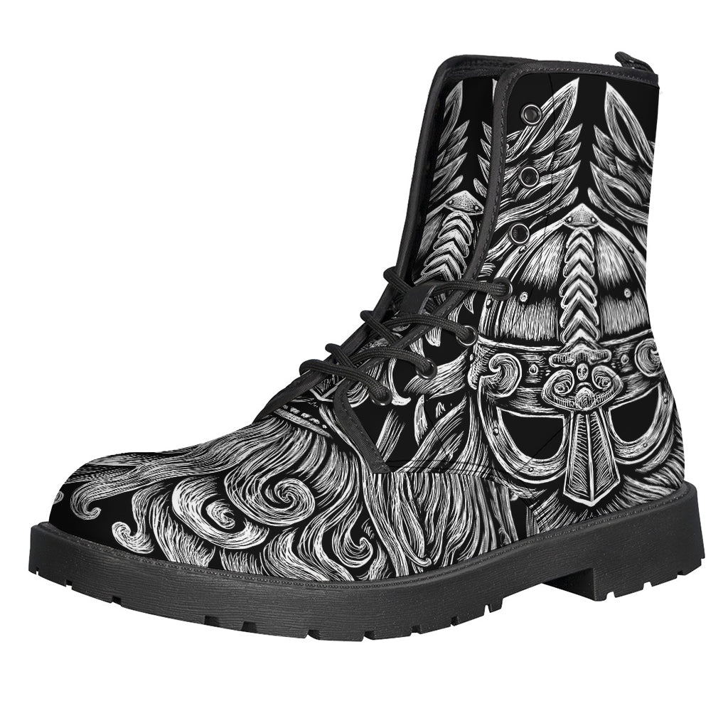 Odin's Wolf Pack Leather Boots for Modern Hippies - 1