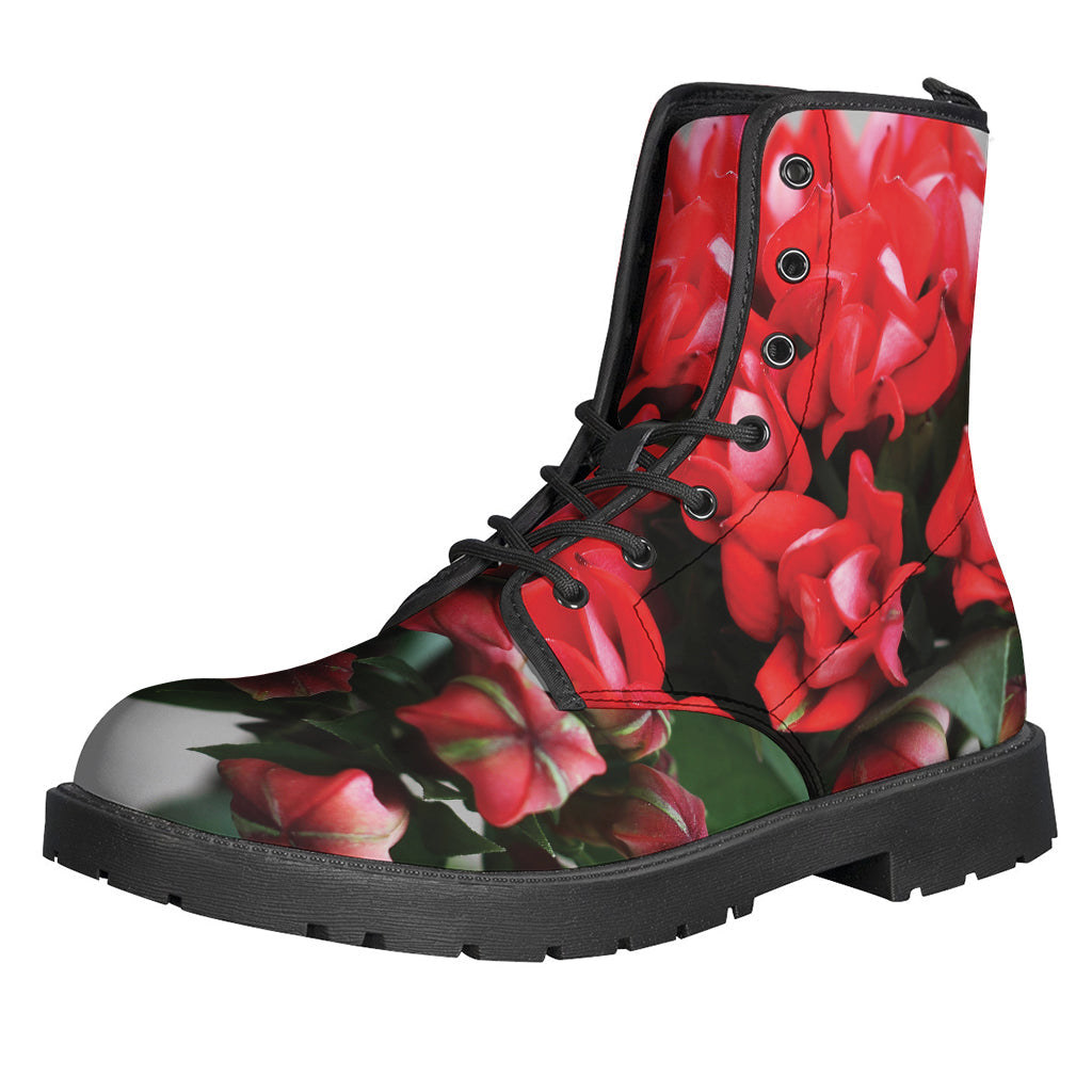 Bouvardia Flower Power Leather Lightweight Boots for the Free-Spirited Hippie - 1