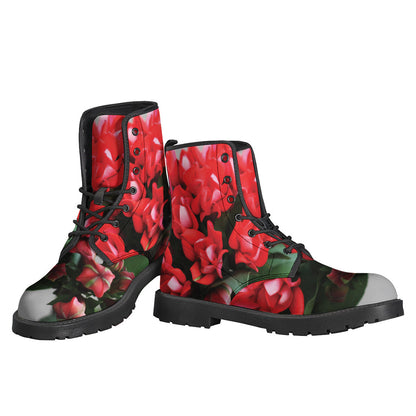 Bouvardia Flower Power Leather Lightweight Boots for the Free-Spirited Hippie - 3