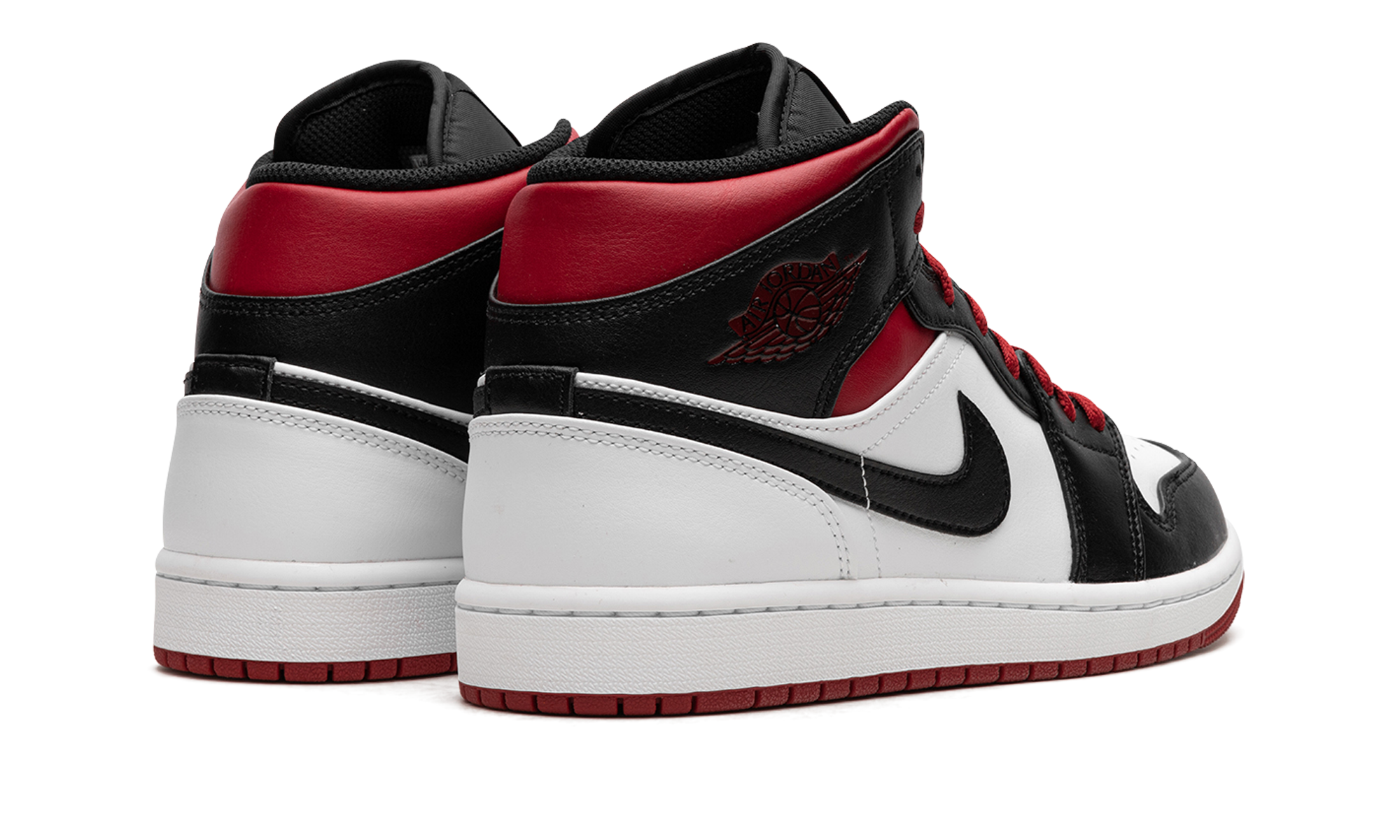 Air Jordan 1 Mid "Gym Red Black Toe"