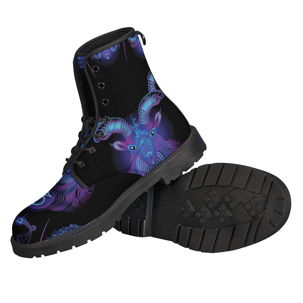 Capricorn Astrology Leather Boots: Embrace Your Inner Hippie Vibes - 2