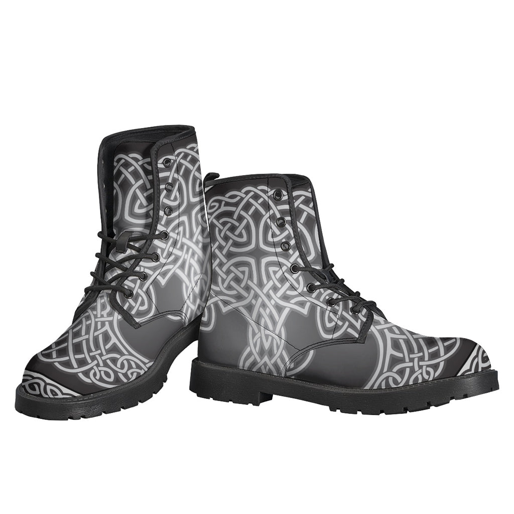 Celtic Vibes Leather Lightweight Boots for Your Inner Hippie - 3