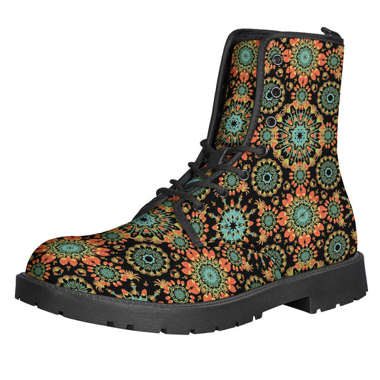 Boho Chic Leather Lightweight Boots for Modern Hippies - 1