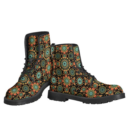 Boho Chic Leather Lightweight Boots for Modern Hippies - 3