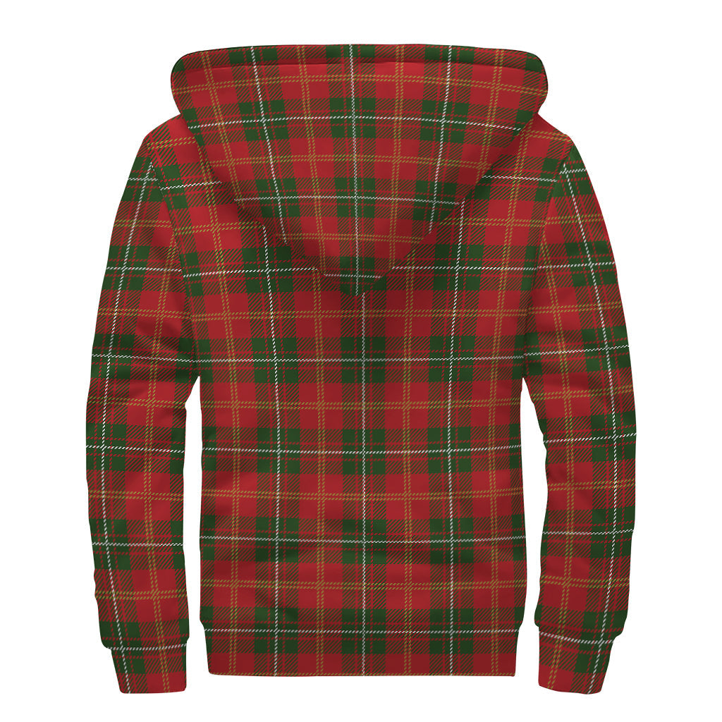 Christmas Scottish Tartan Sherpa Lined Zip Up Hoodie: Embrace Your Inner Hippie Style! - 2