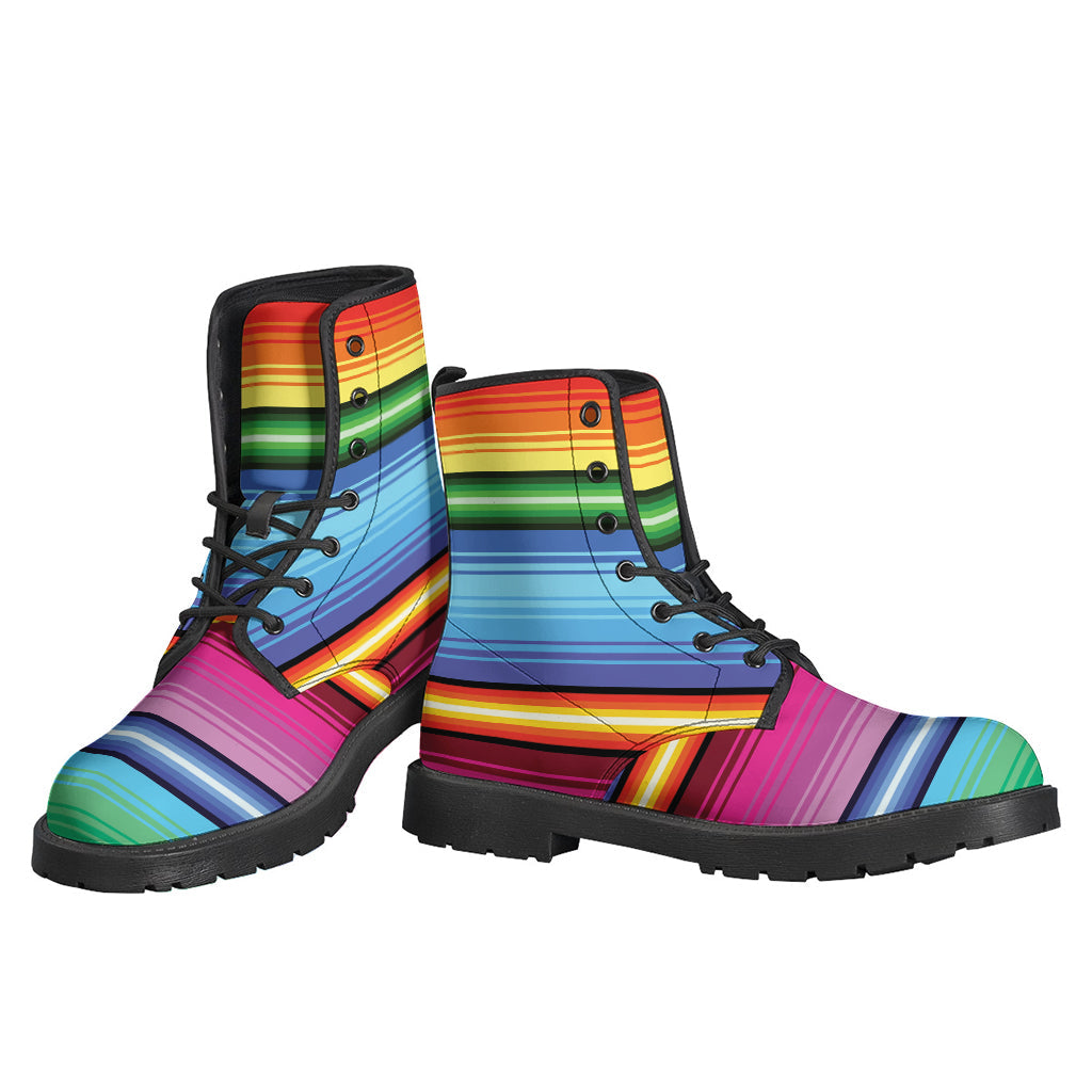 Cinco de Mayo Leather Lightweight Boots: Embrace Your Inner Hippie Style - 3