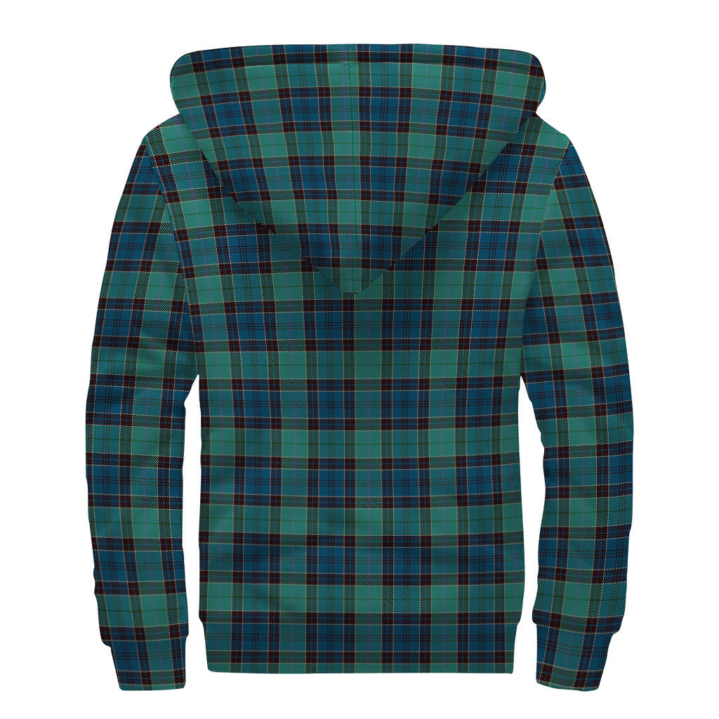 Clan Campbell Tartan Sherpa Style Hoodie for the Free-Spirited Hippie - 2