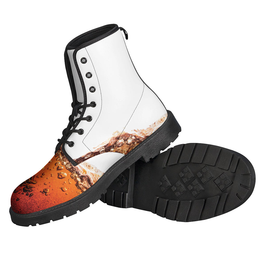 Step into the Summer with Cola Print Leather Hippie Boots - 2