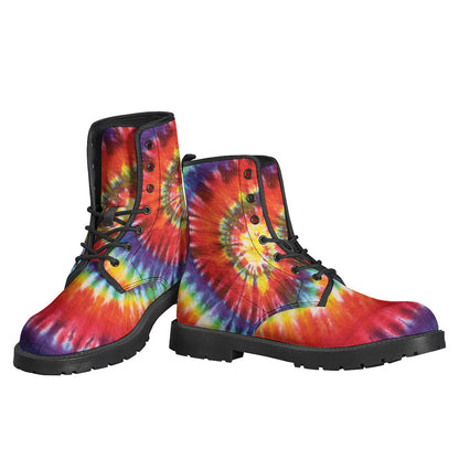 Groovy Vibes: Leather Lightweight Boots for the Hippie Soul - 3