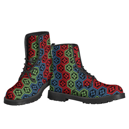 Zen Garden Leather Lightweight Boots for the Modern Hippie - 3