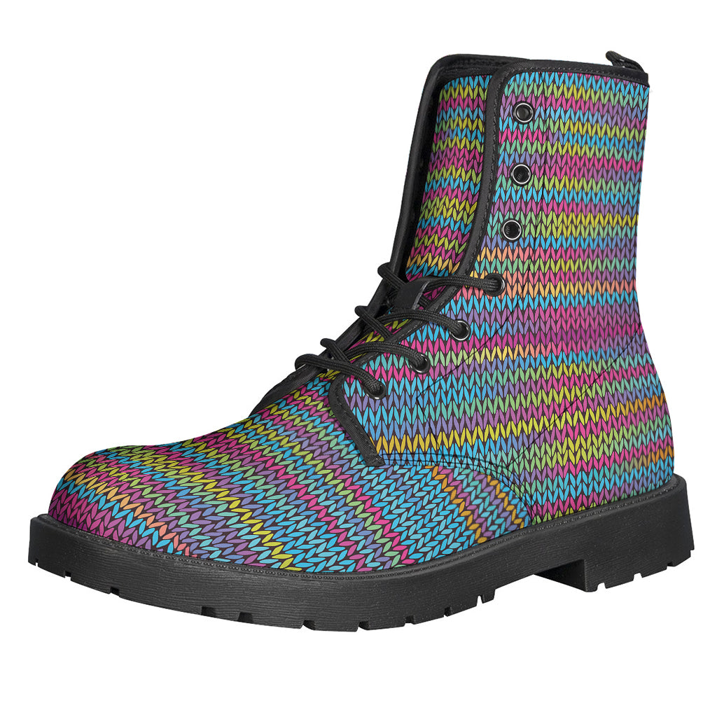 Groovy Leather Boots: Walk Lightly in Hippie Style - 1