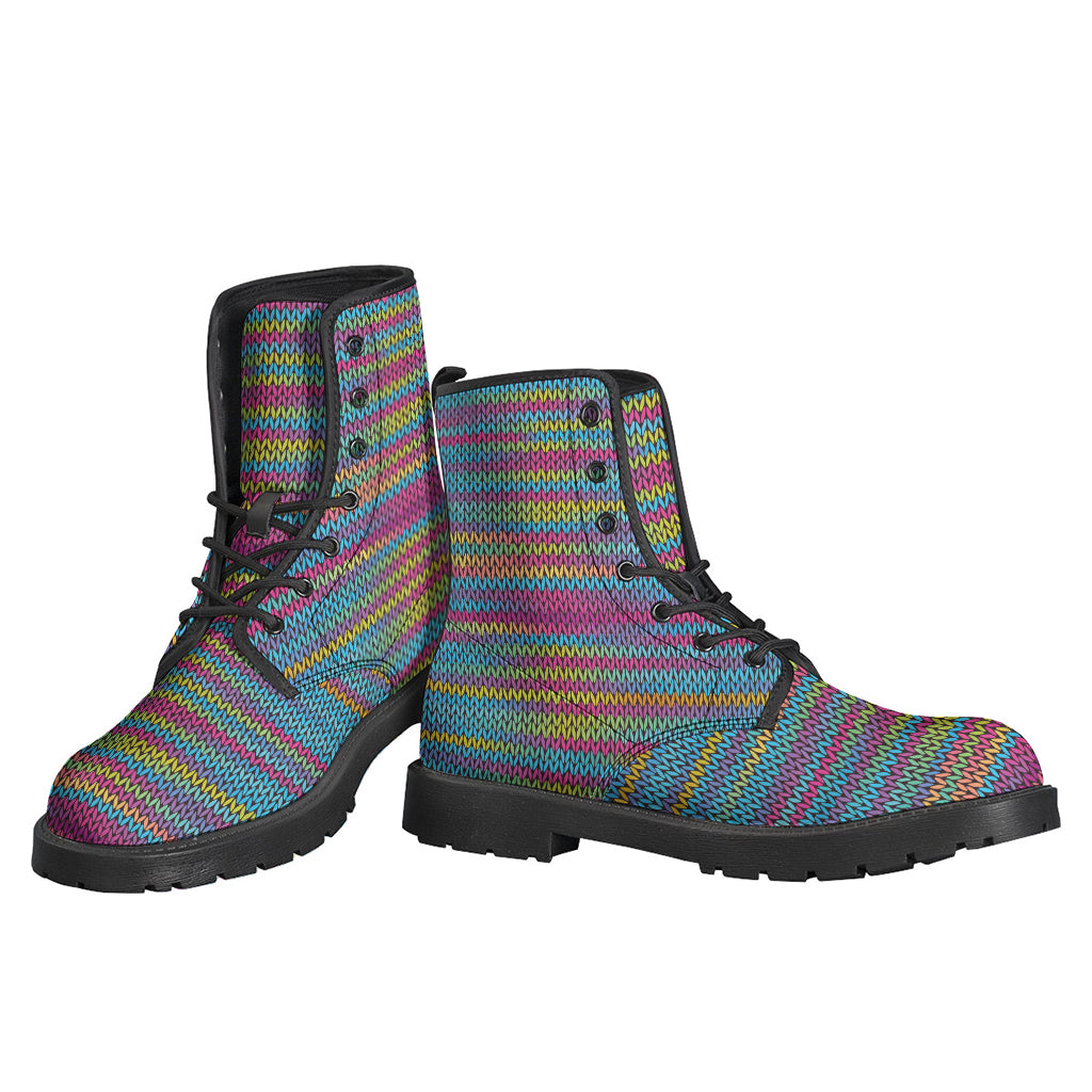 Groovy Leather Boots: Walk Lightly in Hippie Style - 3