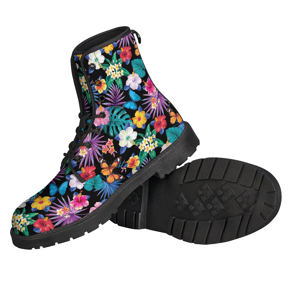 Step into the Jungle Vibes with These Colorful Leather Lightweight Boots! - 2