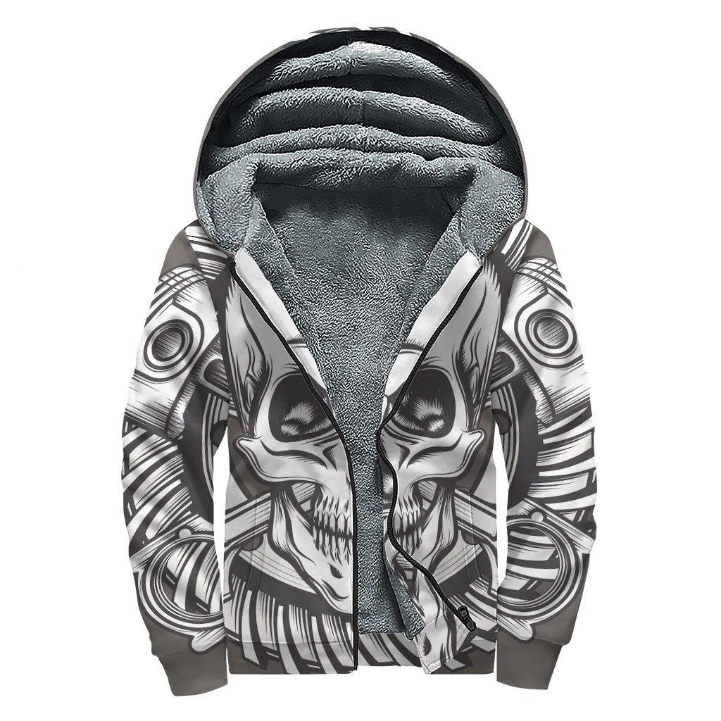 Cosmic Groove Sherpa-Lined Zip Up Hoodie for the Freespirited Hippie - 1