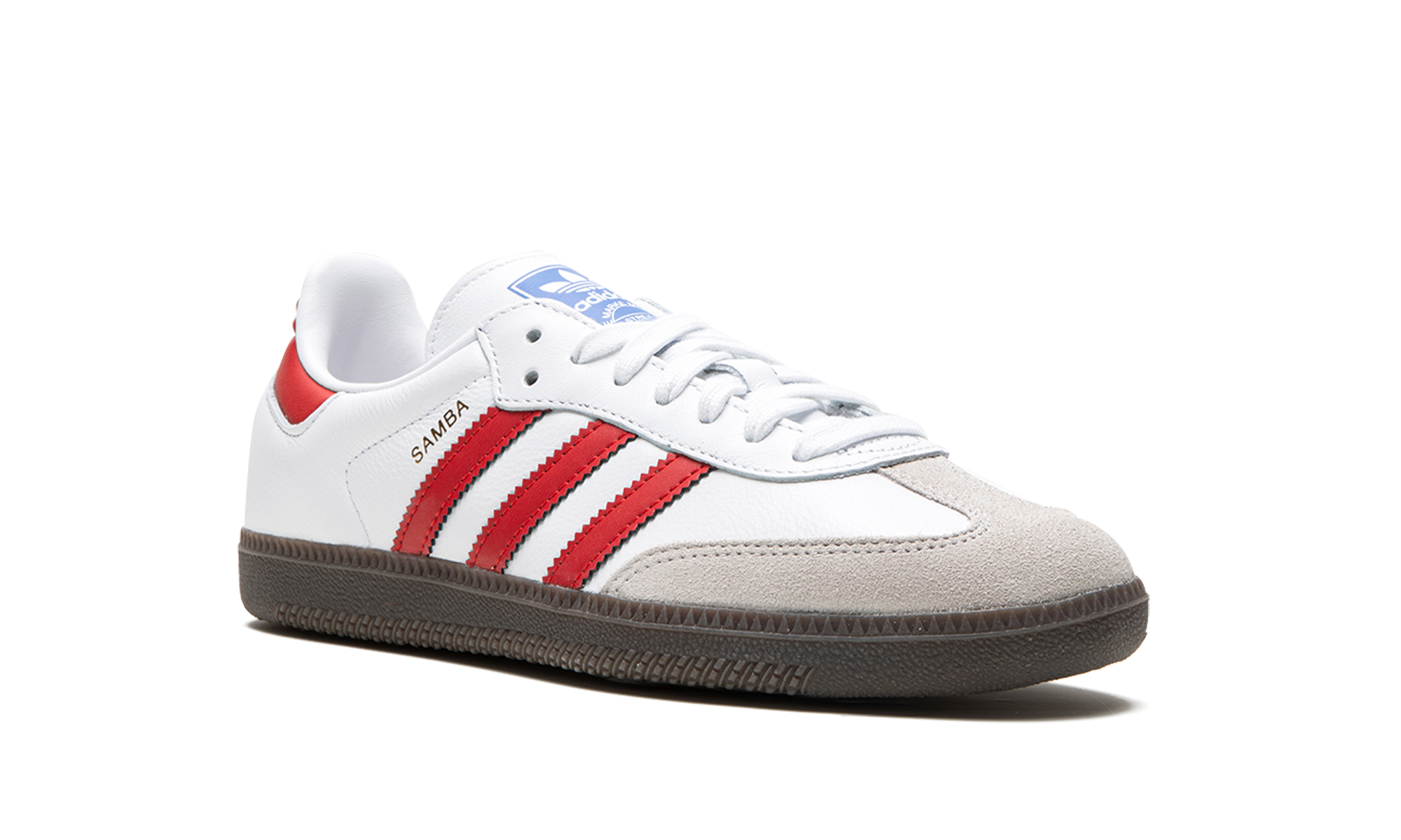 Samba OG "White / Better Scarlet"