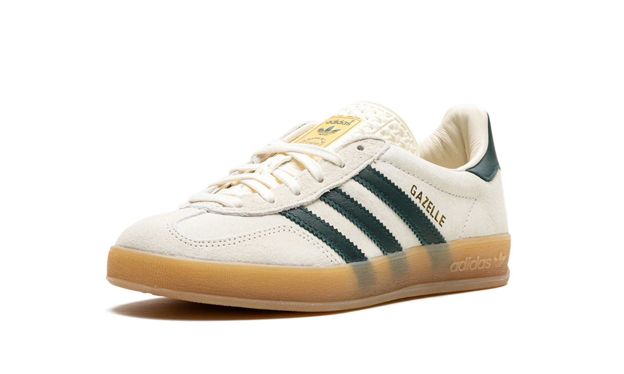 Gazelle Indoor "Cream White Green Gum"