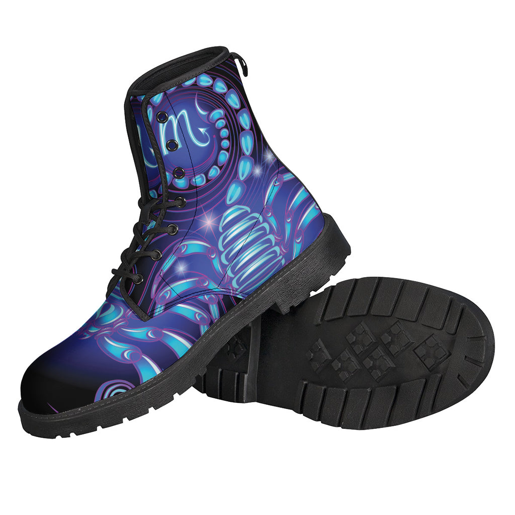 Dark Scorpio Leather Boots for Stylish Hippies - 2