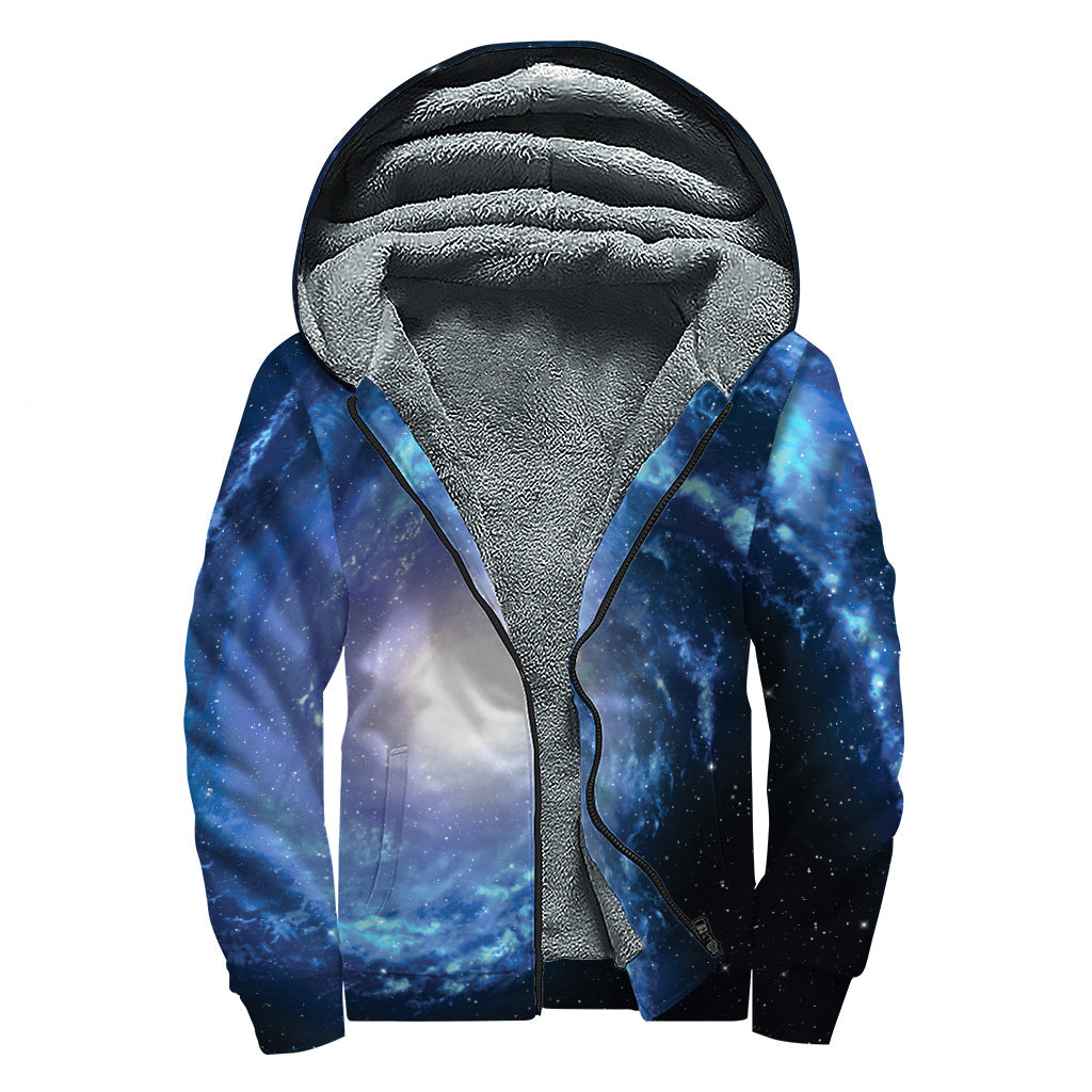 Deep Space Dreamer Sherpa Lined Zip Up Hoodie - 1