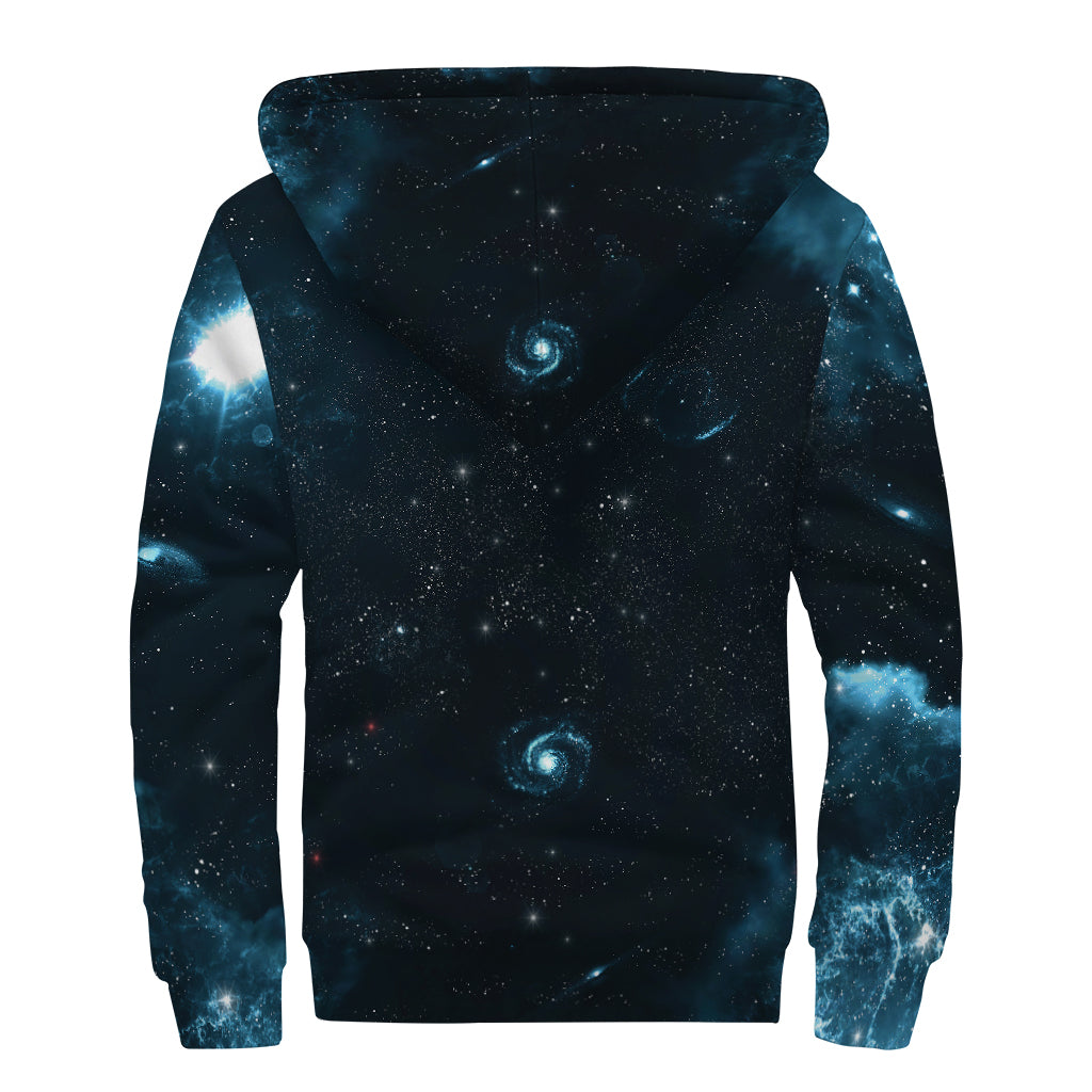 Deep Space Dreams Sherpa Lined Zip Up Hoodie for the Modern Hippie - 2