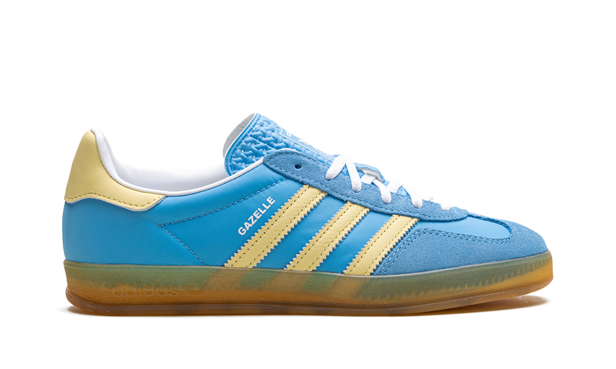 Gazelle Indoor WMNS "Semi Blue Burst Almost Yellow"