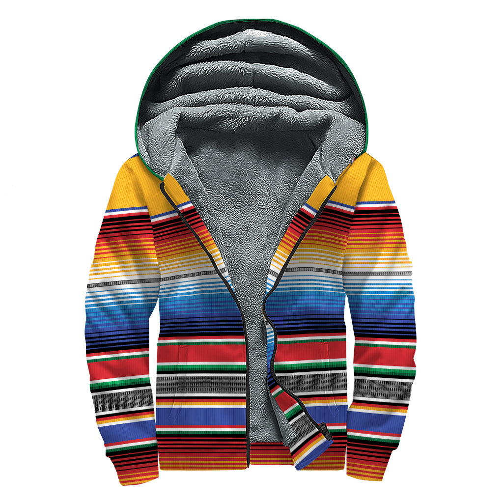 Bohemian Bliss: Sherpa Lined Zip Up Hoodie for Free Spirited Hippies - 1