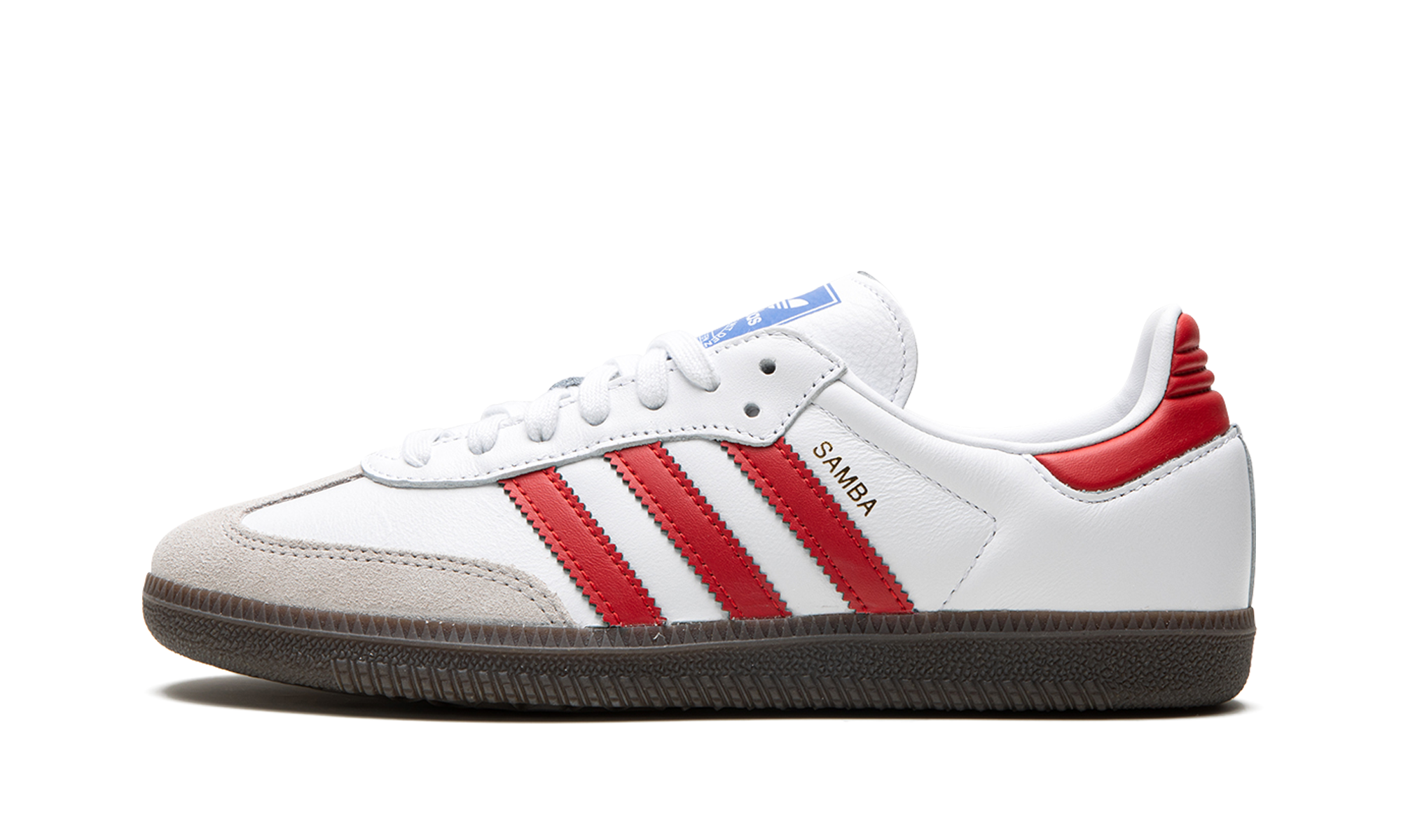 Samba OG "White / Better Scarlet"