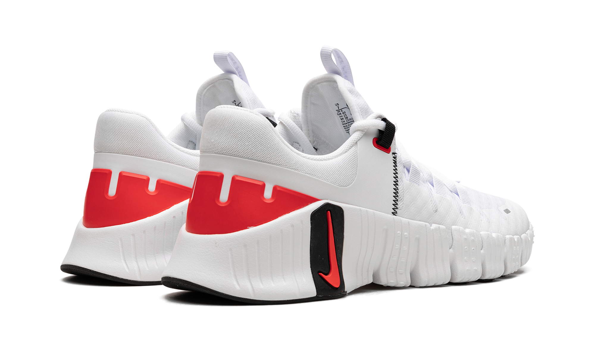 Free Metcon 5 "White Bright Crimson"