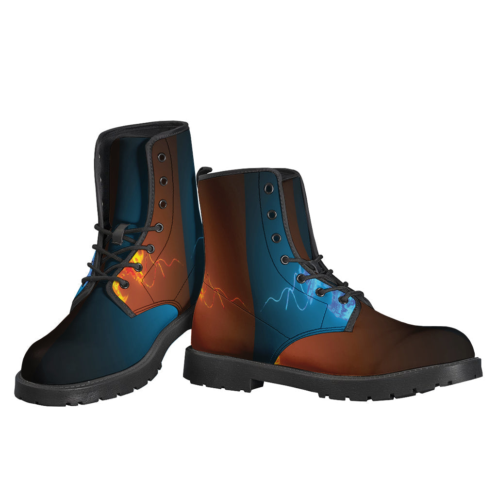 Fire and Ice Dragons Leather Boots: A Hippie's Dream - 3