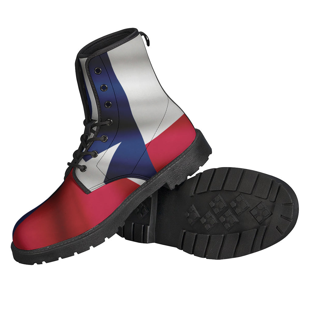 Texas Flag Leather Lightweight Boots for the Trendy Hippie - 2