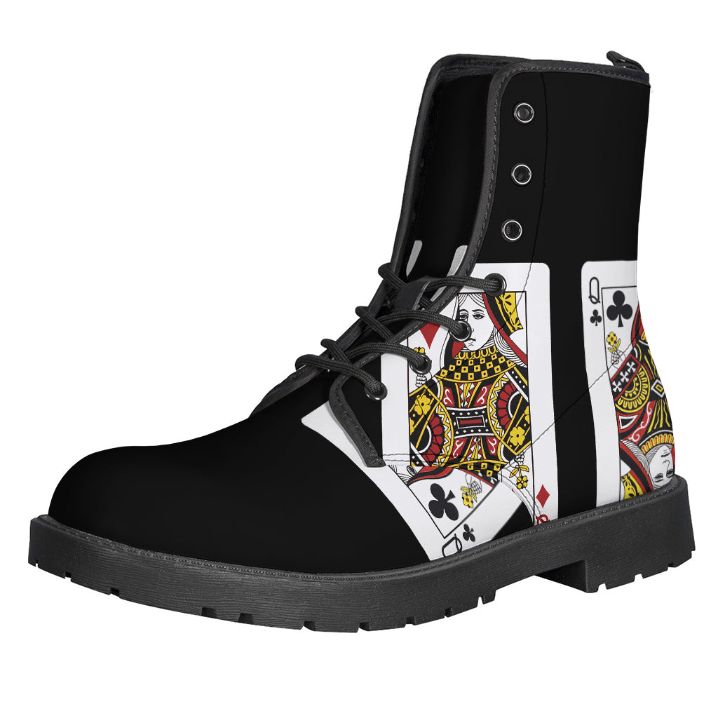 Four Queens Leather Boots: A Hippie's Dream - 1