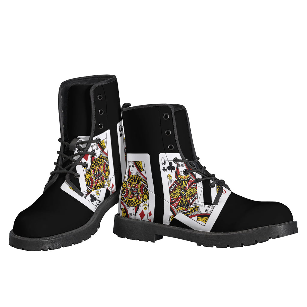 Four Queens Leather Boots: A Hippie's Dream - 3