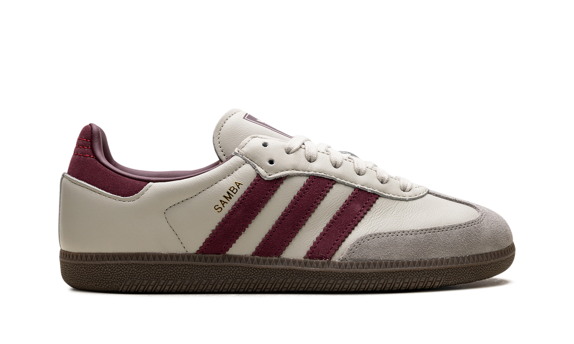 Samba OG "Putty Grey Maroon"
