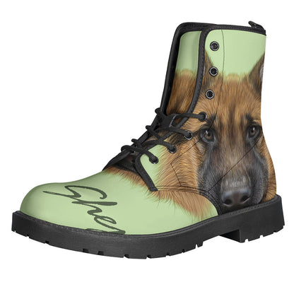 Groovy Leather Lightweight Boots for Hipster Hounds - 1